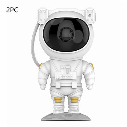 Creative Astronaut Galaxy Starry Sky Projector Nightlight USB Atmospher Bedroom Table Lamp