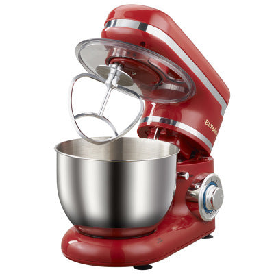 1200W 4L Stainless Steel Bowl 6-speed Kitchen Food Stand Mixer Cream Egg Whisk Blender Cake Dough Bread Mixer Maker Machine